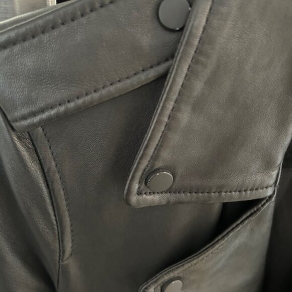 All Saints Balfern Leather Jacket - Picture 13 of 13